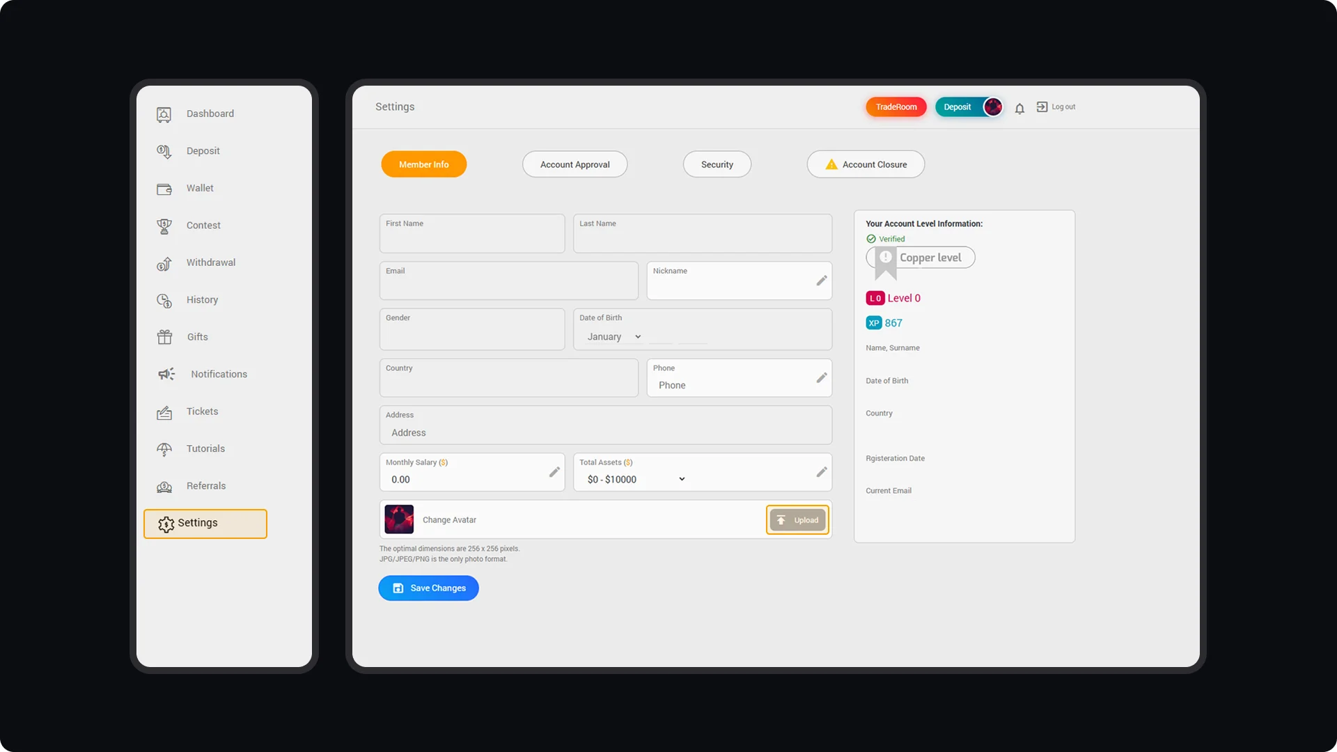 How to Update Your Profile Information